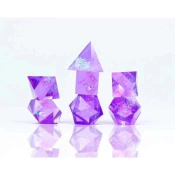 Purple Cloak and Dagger Poly 7 Set - Sirius Dice
