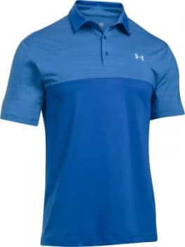 Urban Armor Gear Mens Playoff Polo Blocked Blue