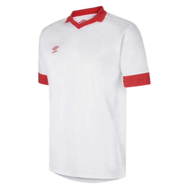 Umbro Tempest Short-Sleeved Jersey in Red Size: 11-12 Years Red Unisex 11-12 Years