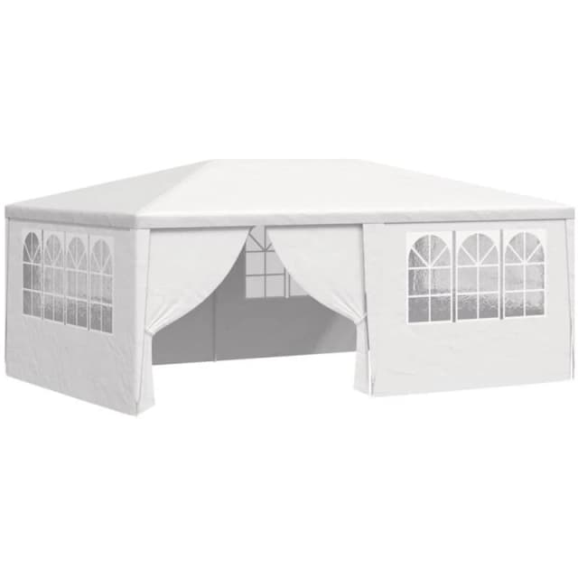 VIDAXL Vidaxl - Professional Party Tent with Side Walls 4x6 m White 90 g/m 48527
