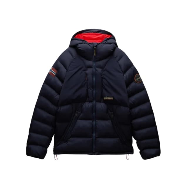 Napapijri's A-Moesa Puf Puffer Bleu Male S