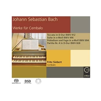 Fritz Siebert - Johann Sebastian Bach: Werke Für Cembalo CD