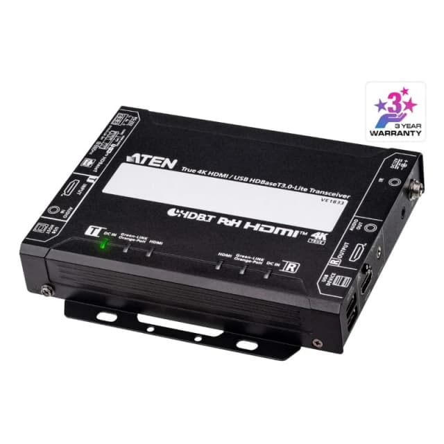 ATEN True 4K HDMI/USB HDBaseT3.0-Lite Transceiver