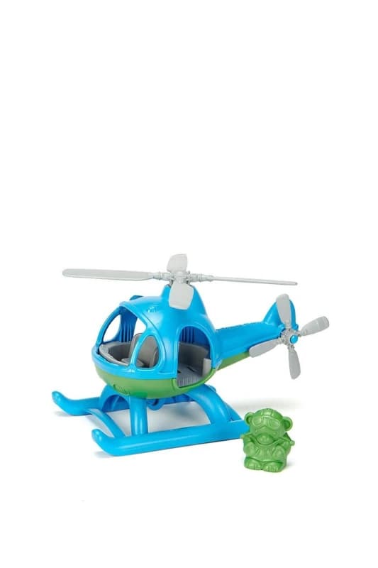 Green Toys Blue Helicopter Set