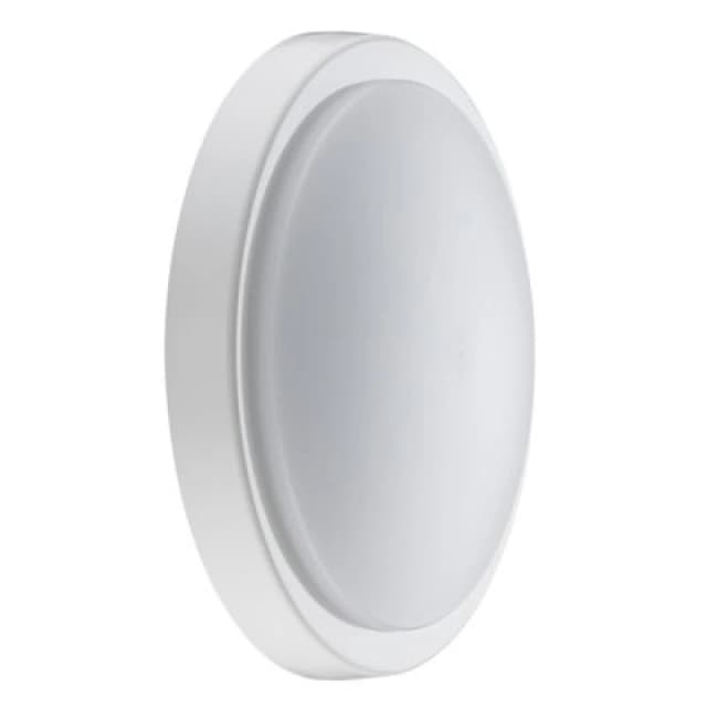 Luceco Indoor Bulkhead Light with White & Chrome Bezels, 2800lm Multi