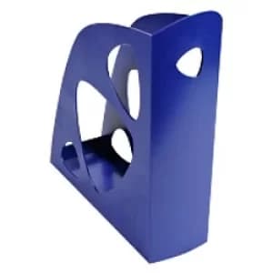 Exacompta Magazine File 81104D Night Blue Pack of 10