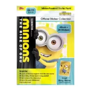 Minions Rise of Gru - Sticker Album Pack