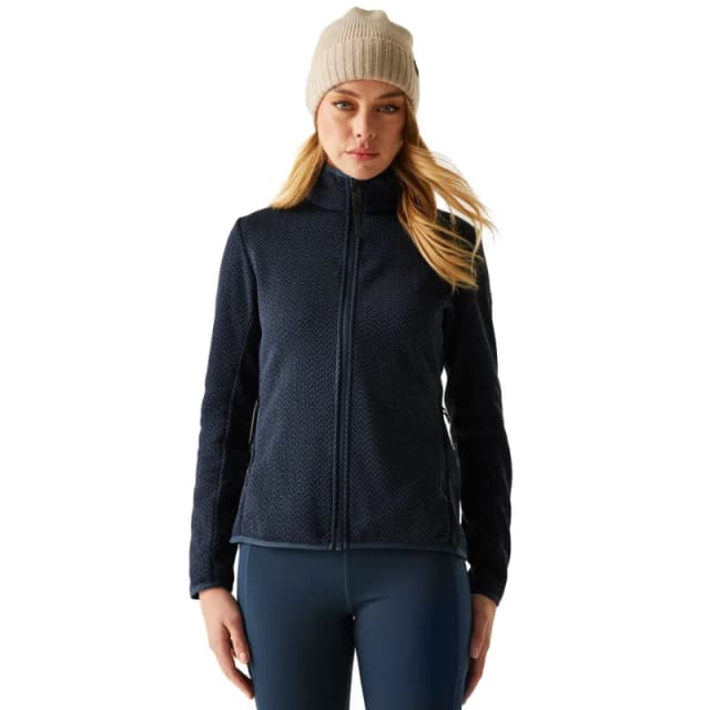 Womens zipped fleece Regatta Elzie Bleu Female 38