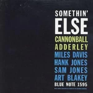 Somethin Else by Cannonball Adderley CD Album