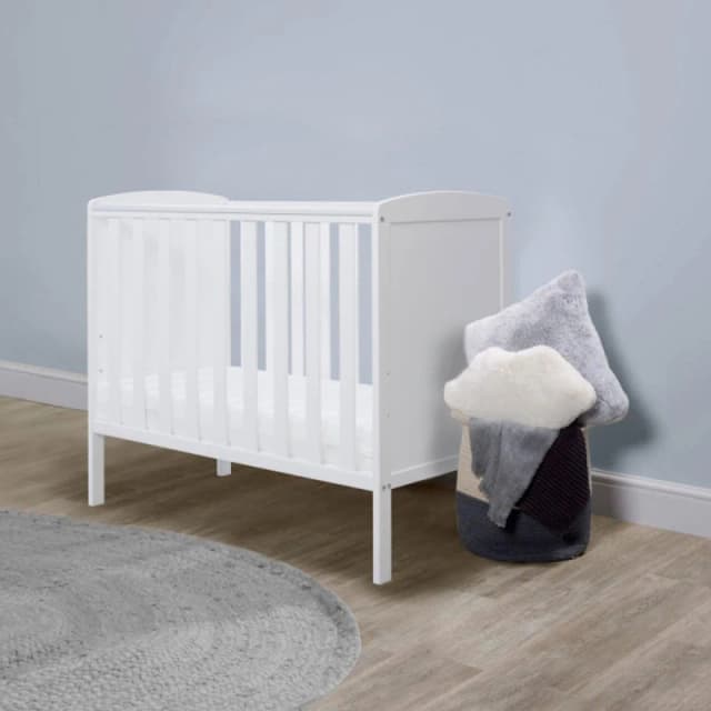 Ickle Bubba Coleby Space Saver Cot - White White One Size