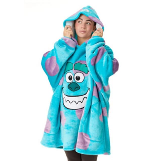 Disney Blanket Hoodie in Blue Blue One Size Unisex 5063203039548