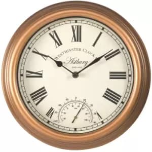 Smart Garden Astbury Wall Clock and Thermometer 12"