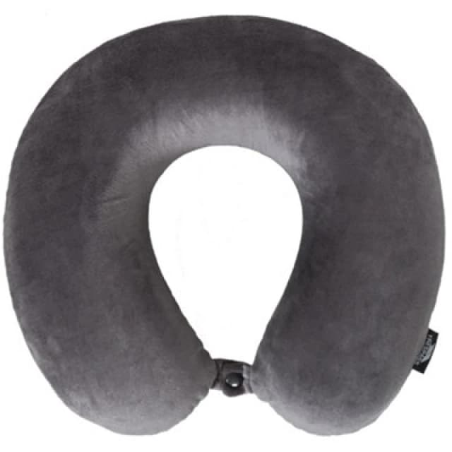 Trespass Trespass Memow Memory Foam Travel Neck Pillow in Grey Grey One Size Unisex 5057819333961