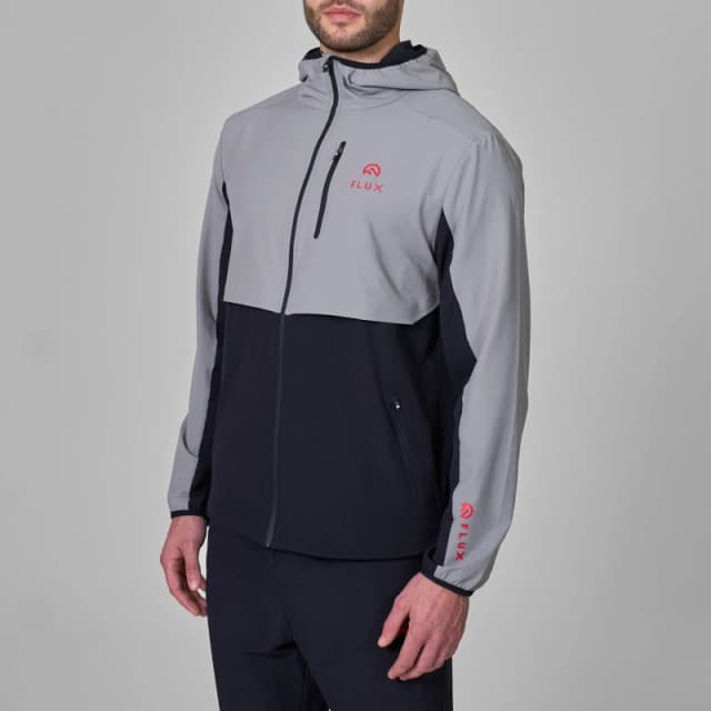 Flux Active Versatility Jacket Mens Black/Grey male Small