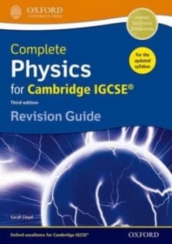 Complete Physics for Cambridge Igcse. Revision Guide by Sarah Lloyd Hardback