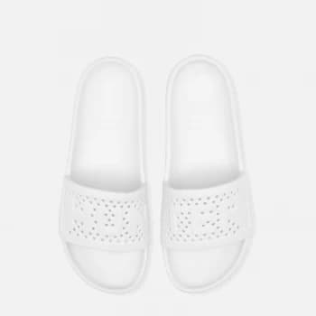Hunter Womens Original L Weight Moulded Slide - White - UK 4