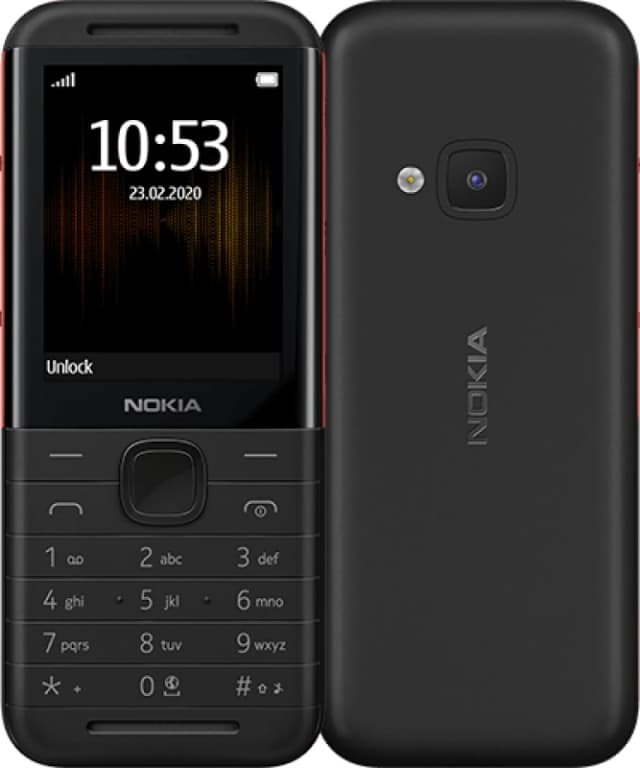 Nokia 5310 6.1cm (2.4") 88.2g Black. Red