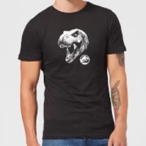 Jurassic Park T Rex Mens T-Shirt - Black
