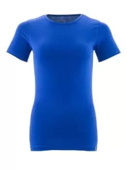 Mascot Workwear Royal Blue Womens Organic Cotton Short Sleeve T-Shirt, UK- M, EUR- M