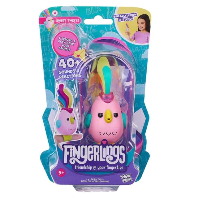 Fingerlings Fingerlings Bird Pink