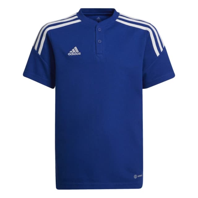 adidas Condivo 22 Polo Shirt Juniors - Blue Blue 7 - 8 Years