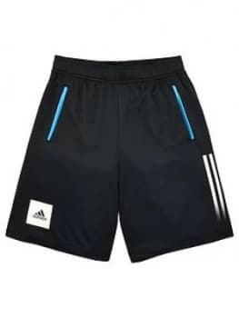 Adidas Junior Boys Training Aeroready Shorts - Black