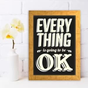 AC1148796882 Multicolor Decorative Framed MDF Painting