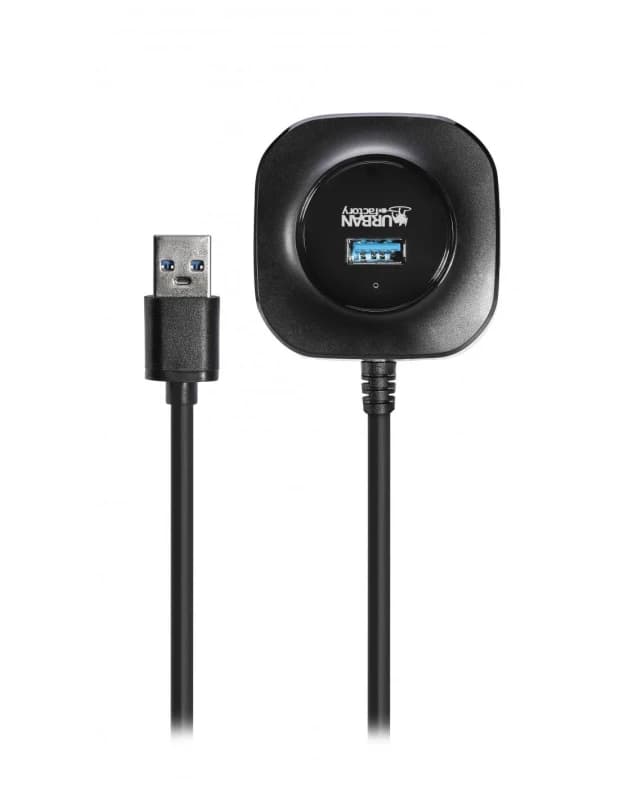 Urban Factory Urban Factory Minee USB 3.2 Gen 1 (3.1 Gen 1) Type-A 4000 Mbps Black MHU30UF
