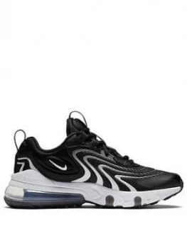Nike Air Max 270 React Eng Junior Trainers - Black/Grey/White