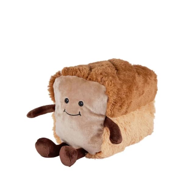 Warmies Warmies Large Microwaveable Plush Loaf of Bread in Light Brown Light Brown One Size Unisex 5061011350411