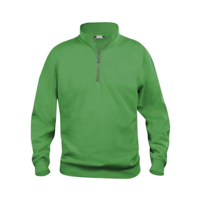 Clique Womens Basic Half Zip Sweatshirt in Green Size: XS Green Female XS