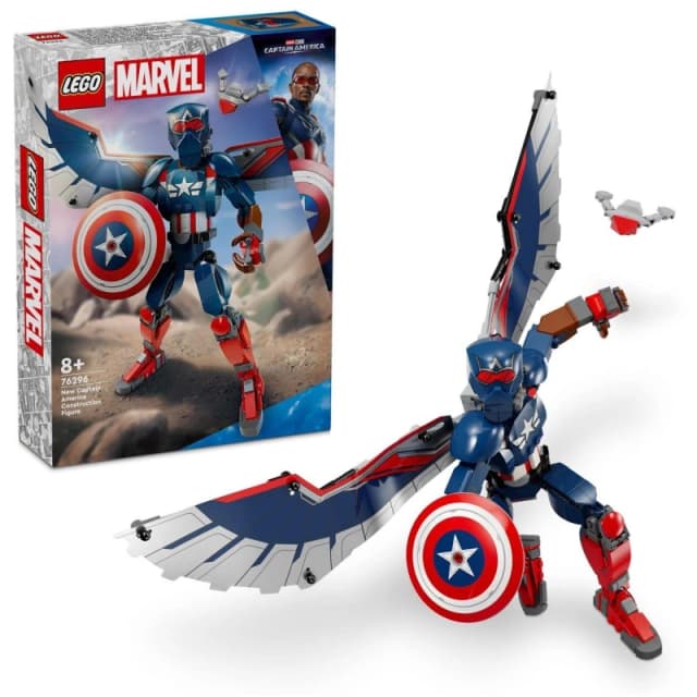 LEGO Marvel Super Heroes LEGO Marvel New Captain America Construc Male VI37701