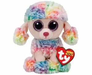 ty Rainbow Poodle Beanie Boo