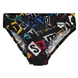 Arena Rowdy Briefs Junior Boys - Black