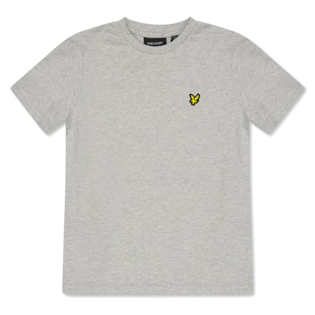 Lyle and Scott Kids T-Shirt Grey Marl D24 male 8-9Y