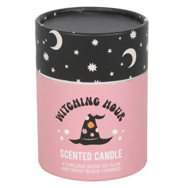 Something Different Something Different Witching Hour Plum & Black Cherry Scented Candle Black One Size Unisex 5063806045113
