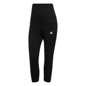 adidas Designed to Move three quarterSport Leggings (Maternity) Wo - Black