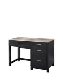 Carver Lift Up Desk - Black