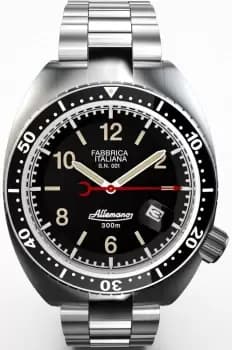 Allemano Watch 1973 Diver Shark Black