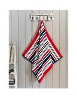 Deyongs Marbielle Cotton Beach Towel - Blue