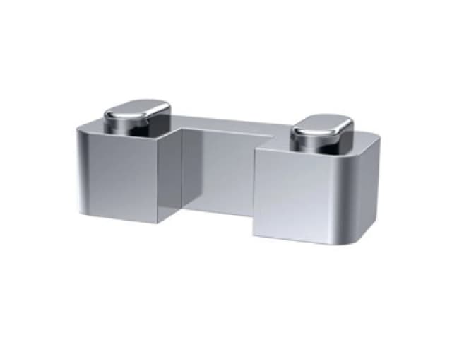Balterley Wetroom Accessories Screen Support Foot Chrome Silver unisex