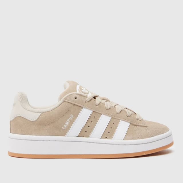 adidas white & beige campus 00s Youth trainers White & Beige UK 3 (EU 35½)