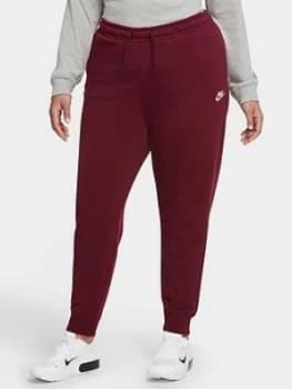 Nike Nsw Essential Jog Pant (curve), Dark Beetroot, Size 18-20=1X, Women