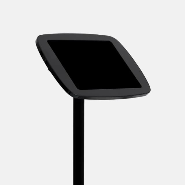 Bouncepad Floorstanding with USB Cable Covered Front Camera and Home Button Black Apple iPad Air 1st Gen 13-inch (2024) FS-B1-ARL1-MG