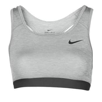 Nike DF SWSH BAND NONPDED BRA womens in Grey - Sizes S,M,L,XL,XS