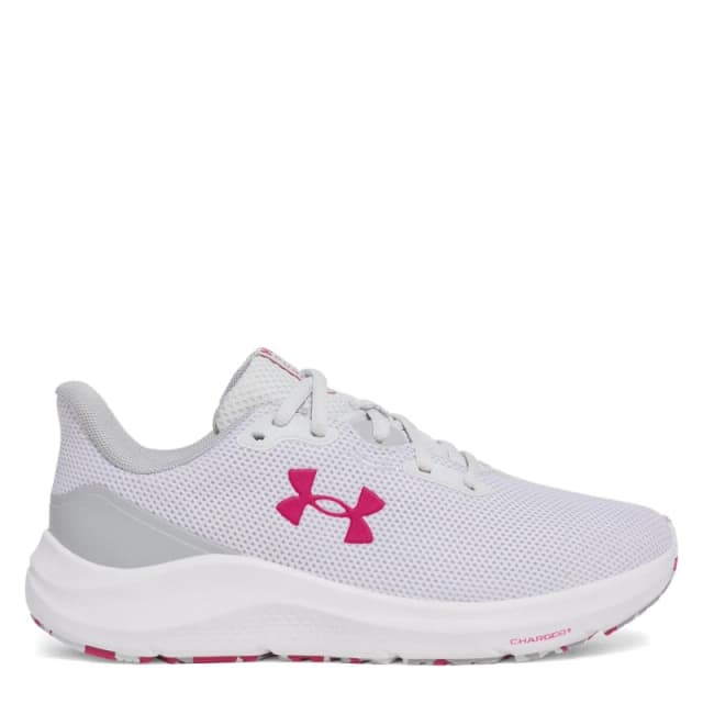 Under Armour Womens Charged Pursuit Everyday Neutral Road Running Shoes Grey female 4 (37.5)