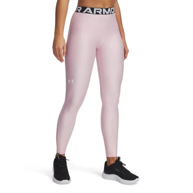 Under Armour HeatGear Leggings Women' Pink/Wht female 14 (L)
