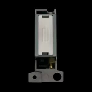 Click Scolmore MiniGrid 13A Fused Fcu Ingot Module Satin Chrome - MD047BKSC