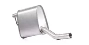 ASMET Rear silencer 07.137 End silencer,Rear exhaust silencer FORD,FOCUS (DAW, DBW)