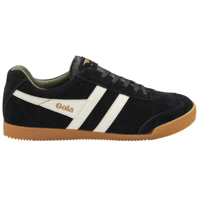 Gola Mens Harrier Classics Suede Trainers Black Off White - UK 8 Black male CB0623BKH8